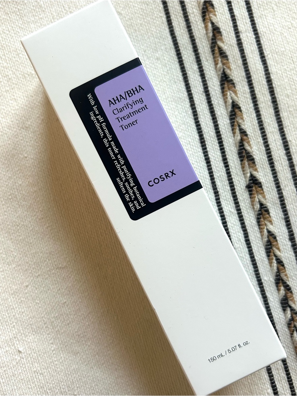 COSRX AHA/BHA Clarifying Treatment Toner 150ml NIB K-Beauty Exfoliating Toner